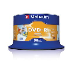 Verbatim DVD-R 4.7GB 16x...