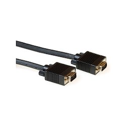 ACT VGA kabel (m/m) 10m Black