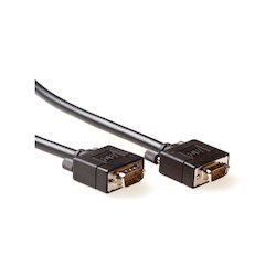 ACT VGA kabel (m/m) 20m Black