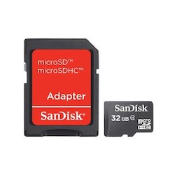 Sandisk microSDHC 32GB +...