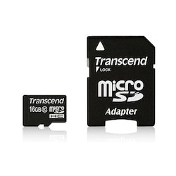 Transcend microSDHC 16GB U1...