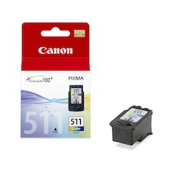 Canon Ink Cartr. CL-511 C/M/Y