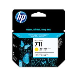 HP Ink Cartr. 711 Yellow...
