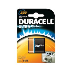 Duracell 223 Ultra Photo 6V