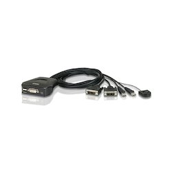 Aten KVM Sw. 2P. USB DVI-D