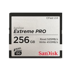 Sandisk CFast 2.0 256GB...