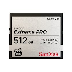 Sandisk CFast 2.0 512GB...