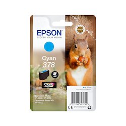Epson Singlepack Cyan 378...