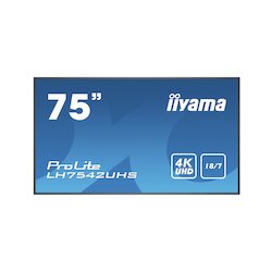 Iiyama 75" UHD LH7542UHS-B3...