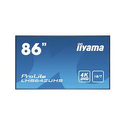 Iiyama 86" UHD LH8642UHS-B3...