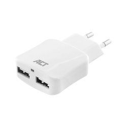 ACT USB lader, 2-poorts,...