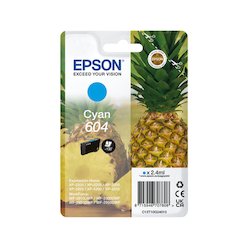 Epson Singlepack Cyan 604 Ink