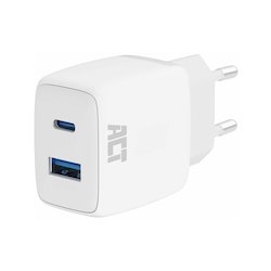 ACT USB-C & USB-A lader 20W...