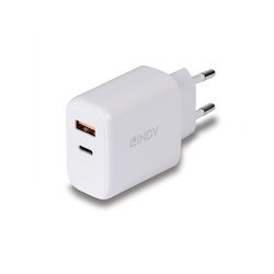 Lindy Charger USB-A, USB-C 30W